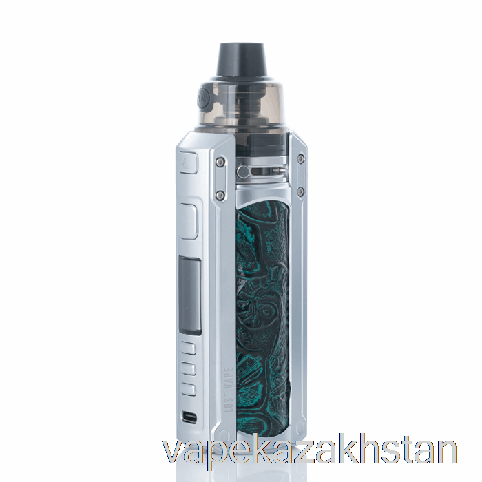 Vape Smoke Lost Vape URSA QUEST 100W Pod Mod Kit Stainless / Ukiran Leather